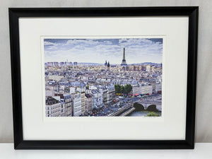 John Mardiat "Paris Left Bank" Color Photographic Print Signed