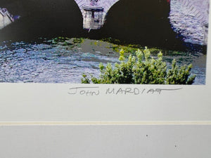 John Mardiat "Paris Left Bank" Color Photographic Print Signed