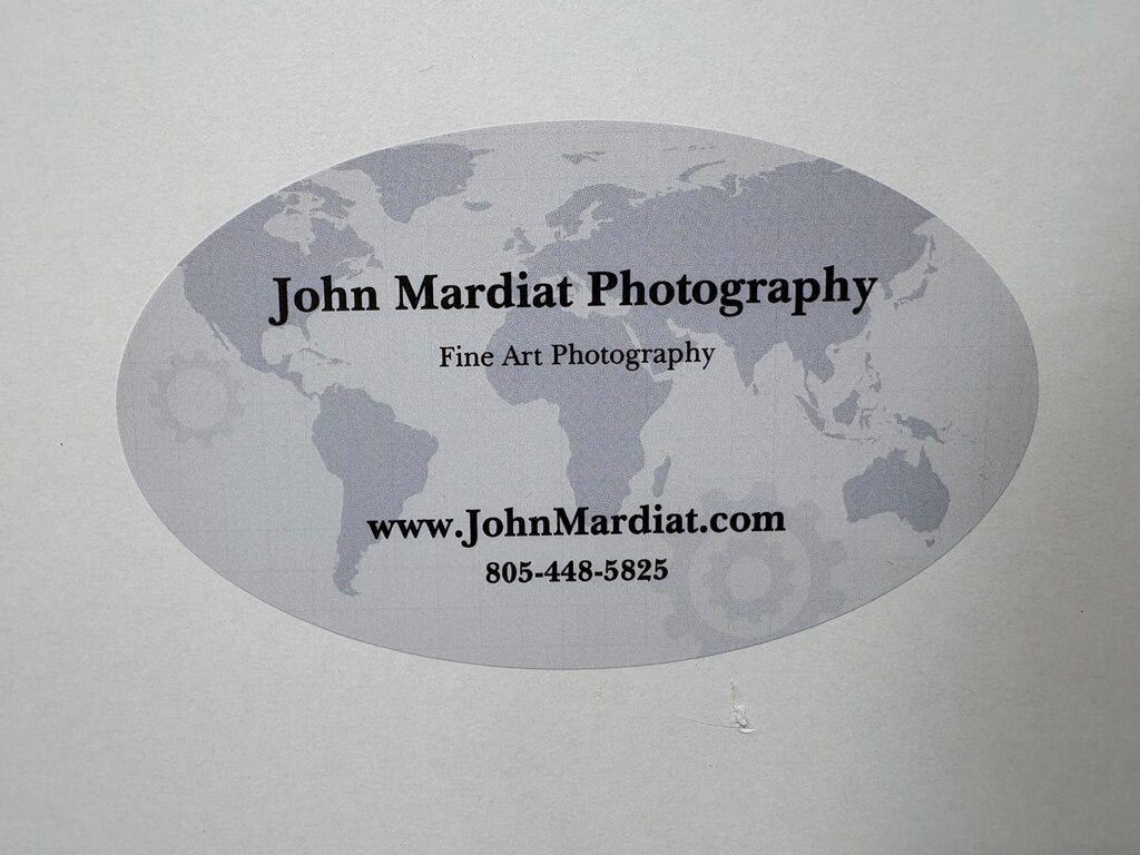 John Mardiat "Paris Left Bank" Color Photographic Print Signed