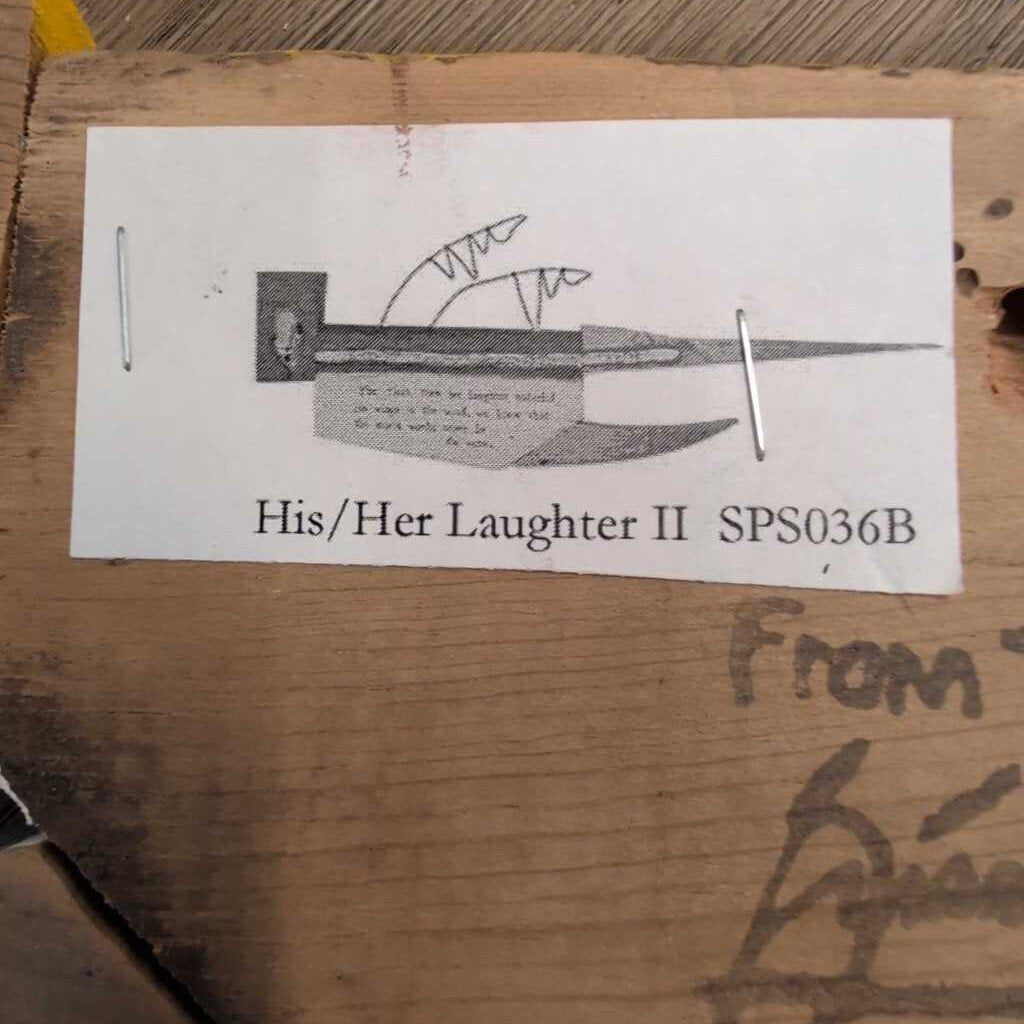 Brian Andreas StoryPeople Art Wall Hanging 26 His Her Laughter II