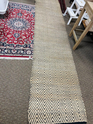 Jute Runner Rug 32x142