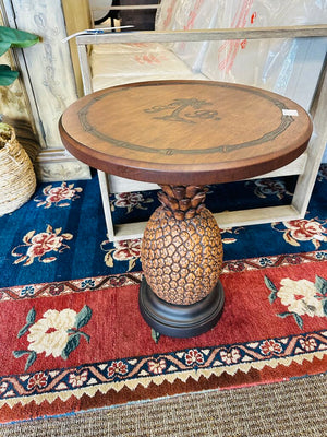 Tommy Bahama Pineapple Side Table 18x23