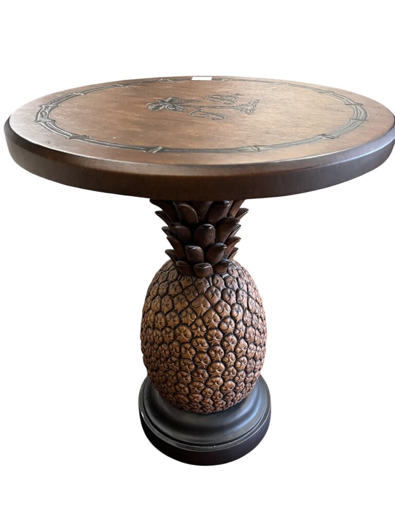Tommy Bahama Pineapple Side Table 18x23