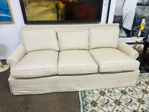 Custom Upholstered Sofa 7' W.