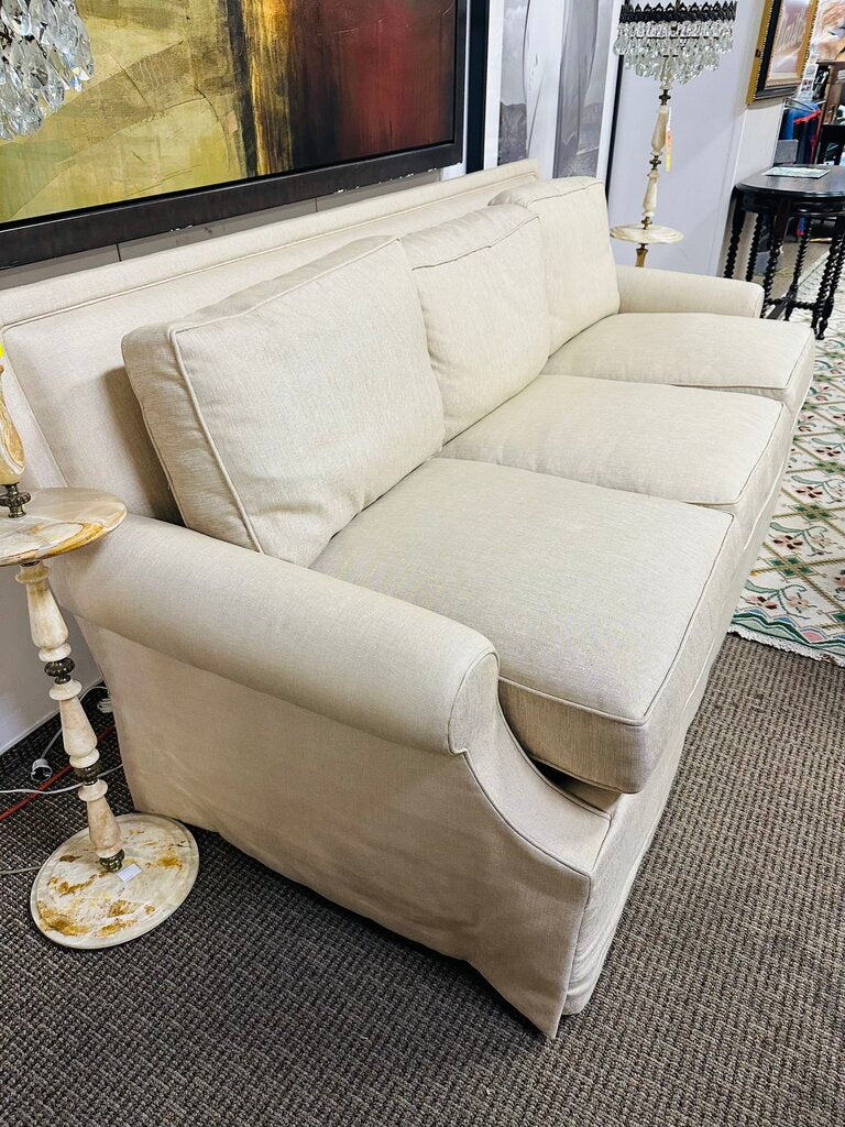 Custom Upholstered Sofa 7' W.