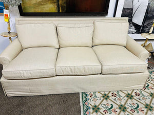 Custom Upholstered Sofa 7' W.