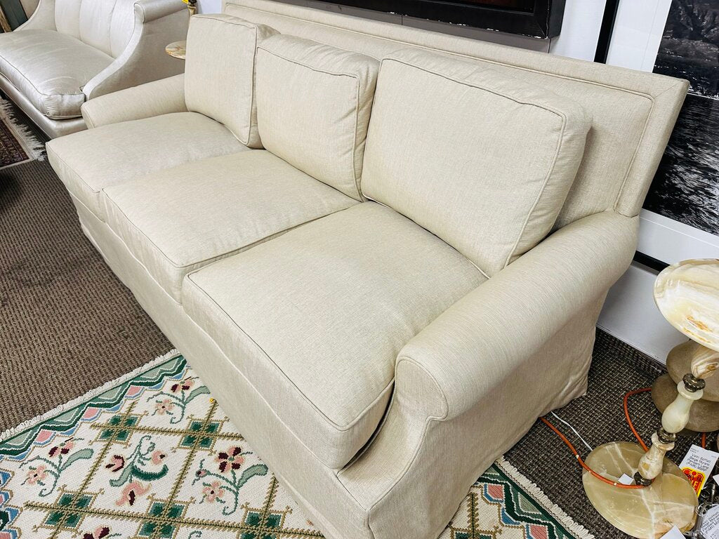 Custom Upholstered Sofa 7' W.