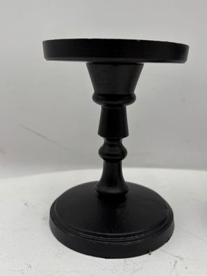 Pottery Barn Black Bronze Candle Holder (PAIR)