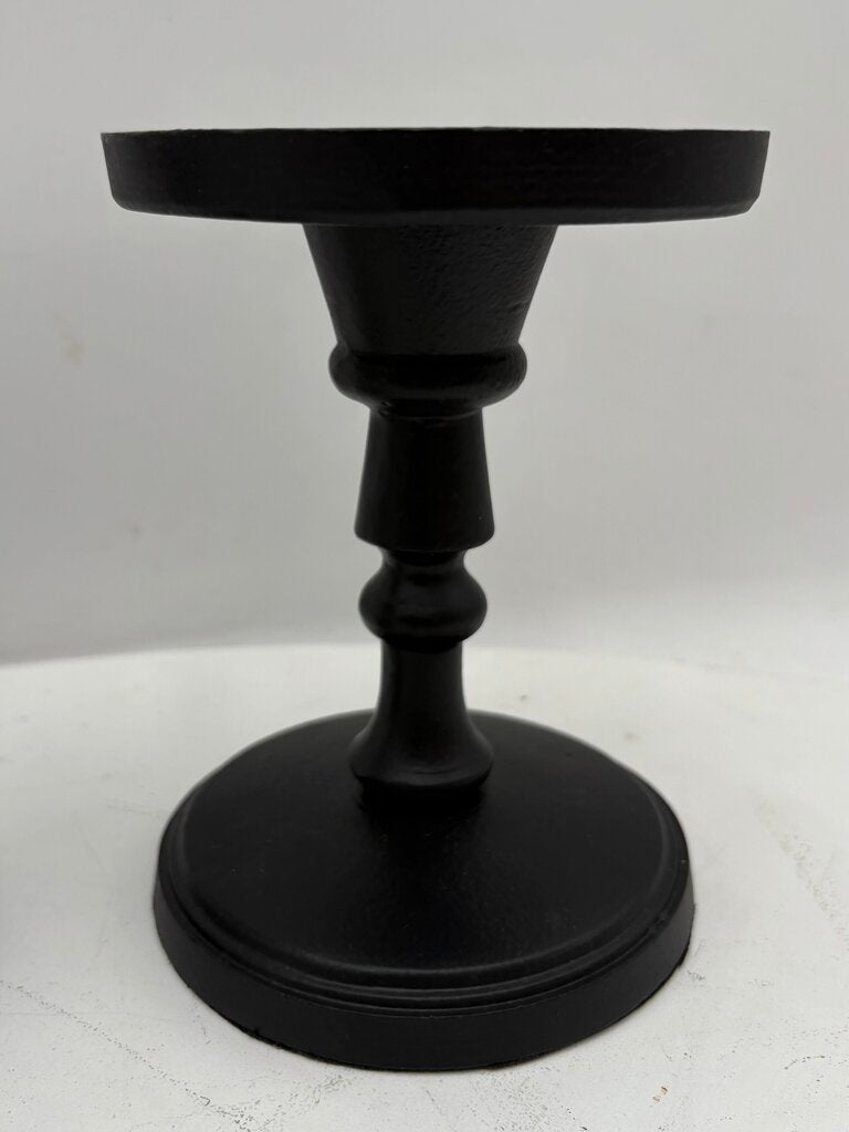 Pottery Barn Black Bronze Candle Holder (PAIR)