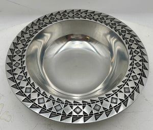 Wilton Mount Joy Pa. Pewter Armetal Acoma Bowl 10.5"