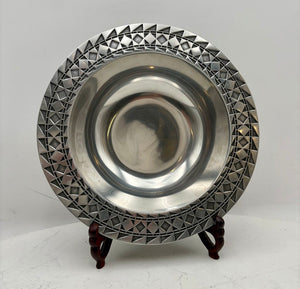 Wilton Mount Joy Pa. Pewter Armetal Acoma Bowl 10.5"