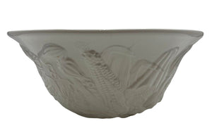 William Sonoma Italian White Porcelain Holiday Harvest Serving Bowl 13.5" by Miss Daisy's Consignment & Auction House