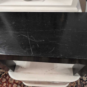 Black Stool 22x12x11 Inches Used Furniture Miss Daisys Consignment Auction House