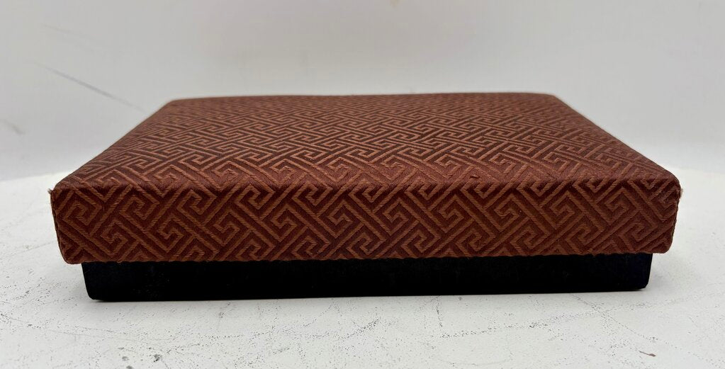 Vintage Chinese Bone, Bamboo, & Tiger Stripe Seed Bead Bracelet Boxed Set (6Pcs)