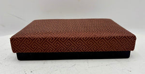 Vintage Chinese Bone, Bamboo, & Tiger Stripe Seed Bead Bracelet Boxed Set (6Pcs)