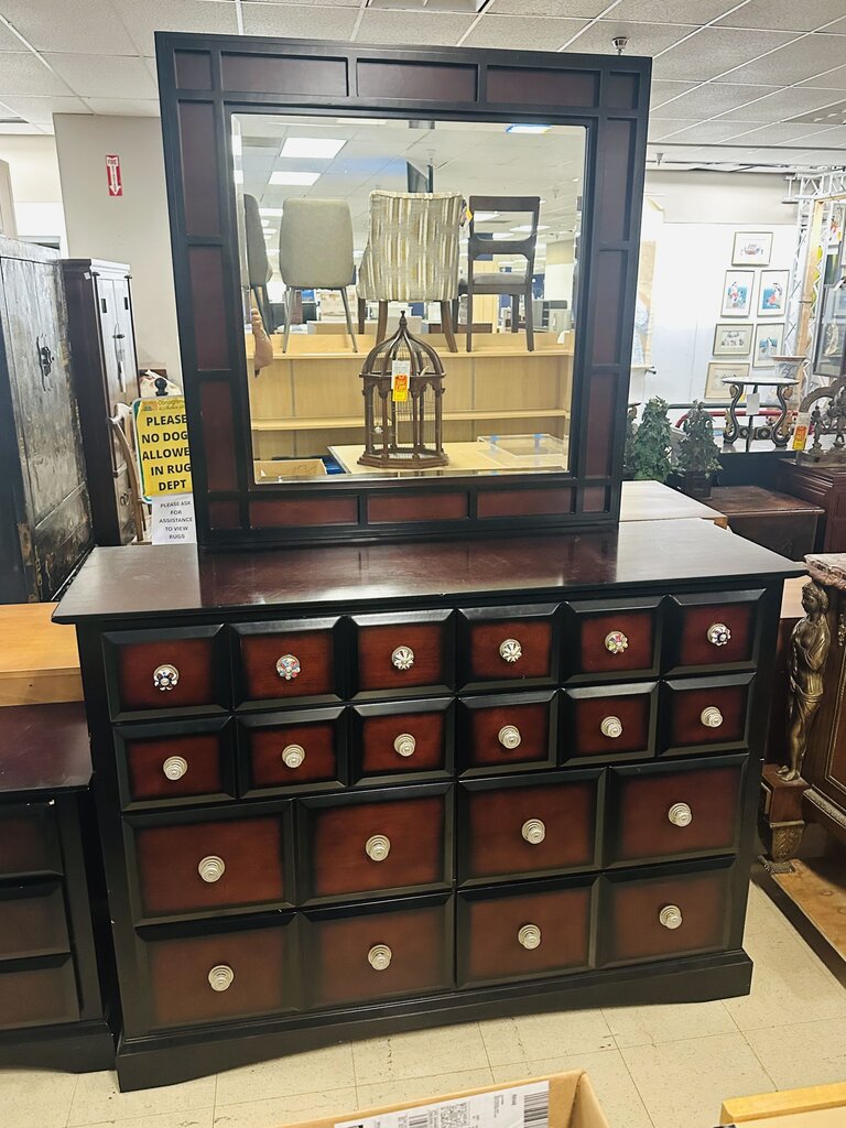 Najarian 8 Drawer Dresser With Mirror 19x60x86