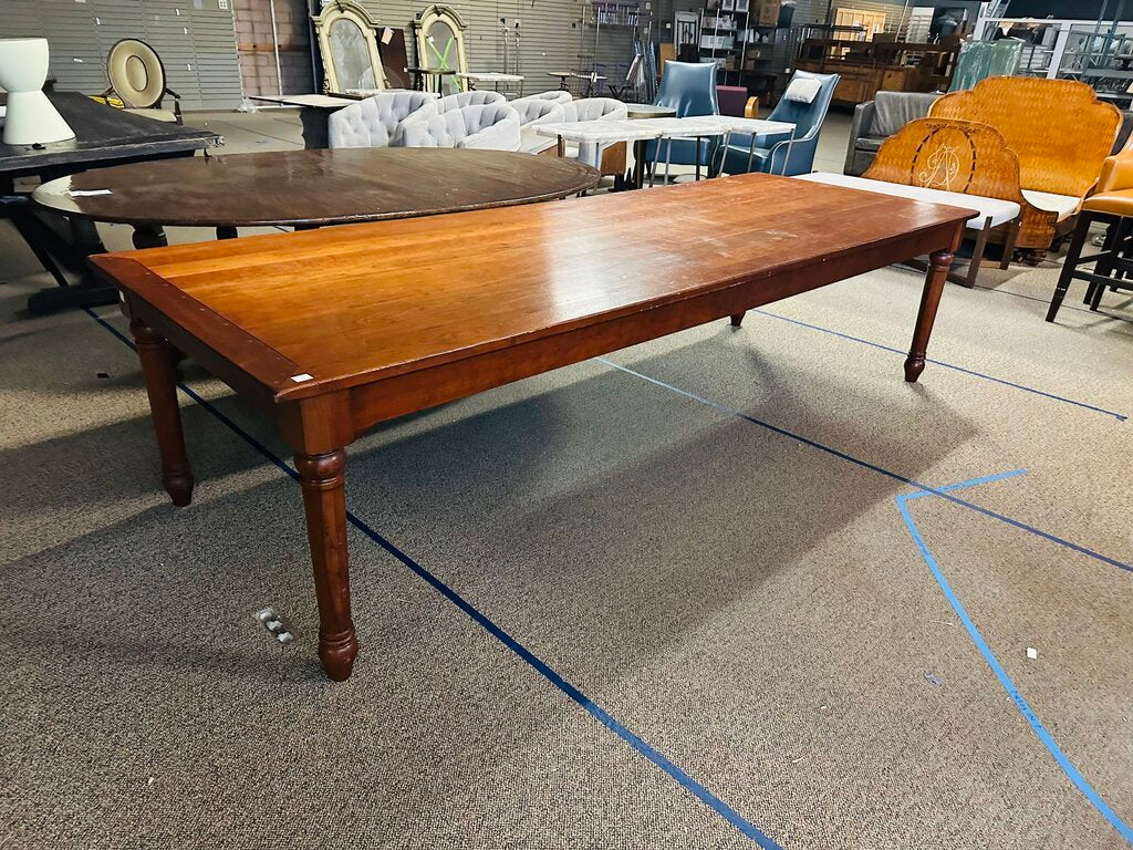 Wright Table Co. Cherry Dining Table 44x120x30