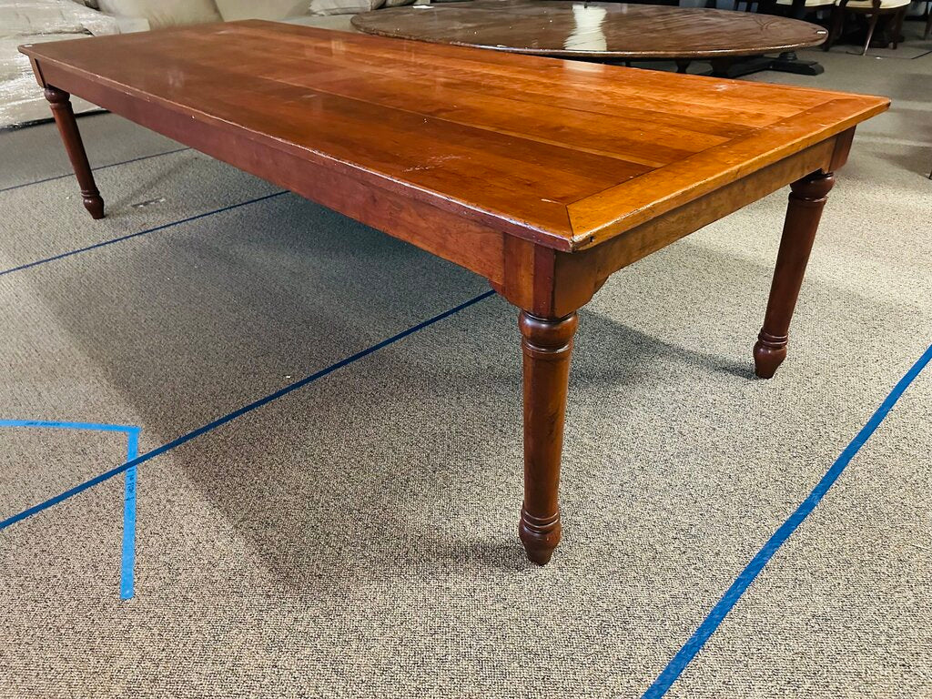 Wright Table Co. Cherry Dining Table 44x120x30