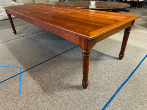 Wright Table Co. Cherry Dining Table 44x120x30