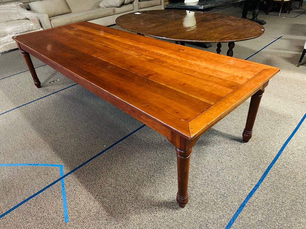 Wright Table Co. Cherry Dining Table 44x120x30