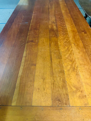 Wright Table Co. Cherry Dining Table 44x120x30