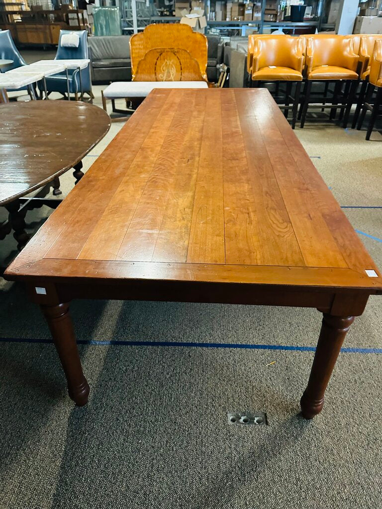 Wright Table Co. Cherry Dining Table 44x120x30