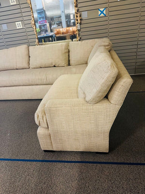 Baker Goose Down Sectional Sofa 84x104