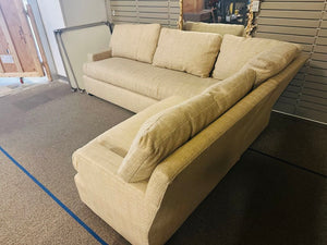 Baker Goose Down Sectional Sofa 84x104