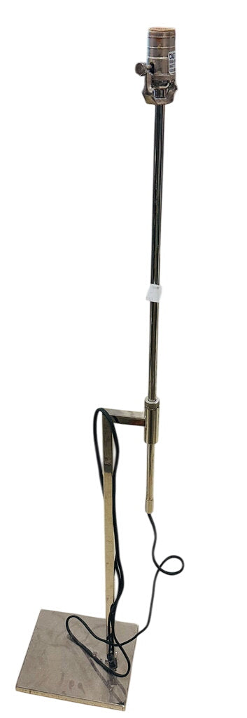 Chrome Base Floor Lamp (no shade) by Miss Daisy's Consignment & Auction House