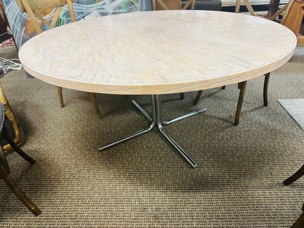Mid Century 55" Round Table by Miss Daisy's Consignment & Auction House