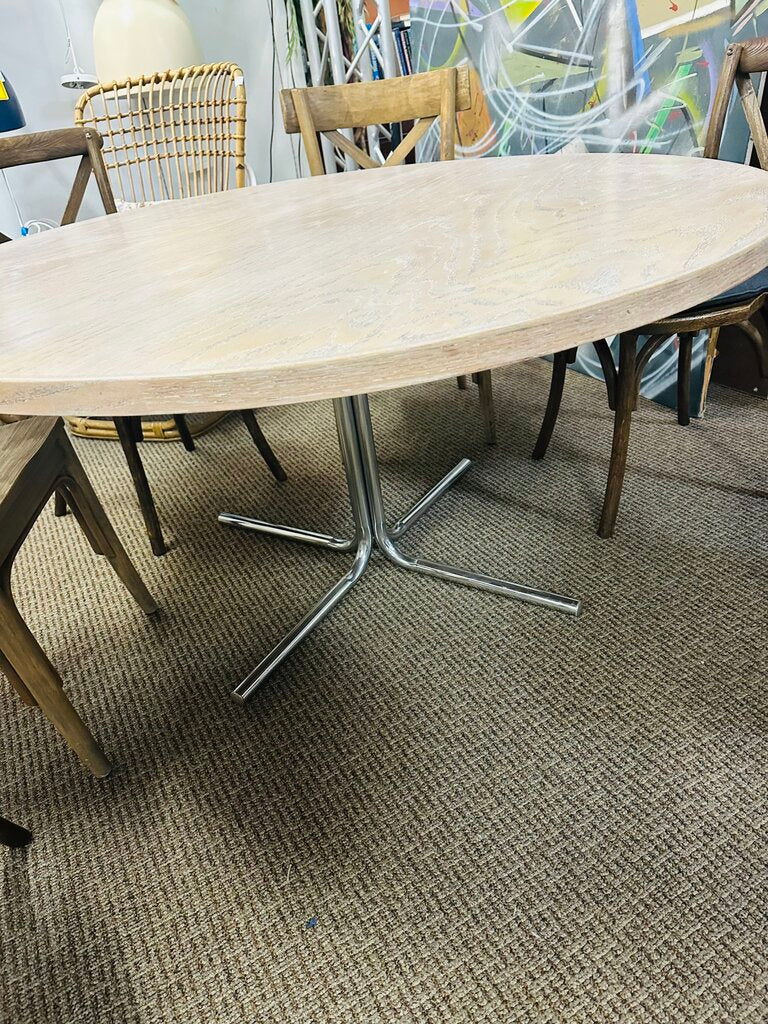 Mid Century 55" Round Table