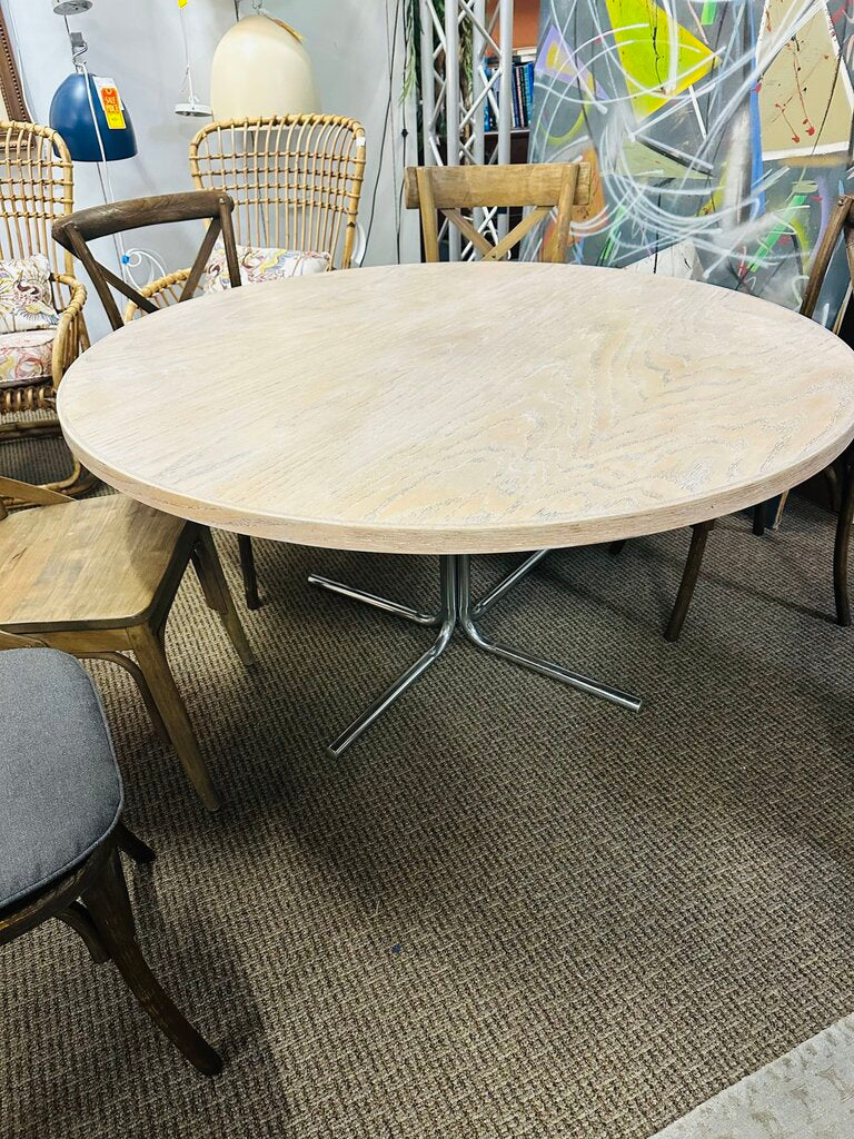 Mid Century 55" Round Table