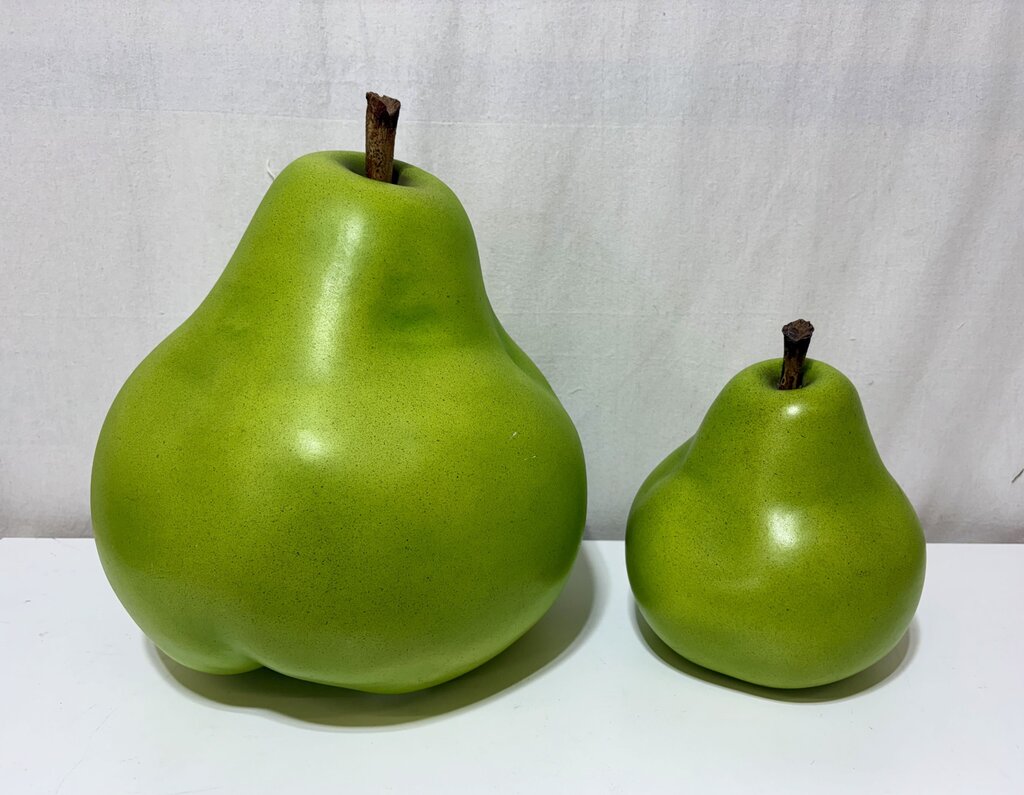 Cores Da Terra Brazil Ceramic Pears by Selma Calheira (2 Pcs Set)