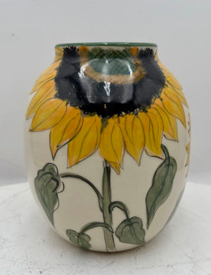 Victoria Littlejohn Pottery Sun Flower Jar