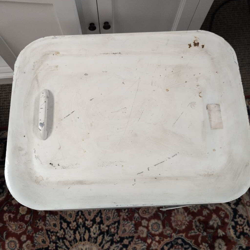 Vintage Flour Bin on Wheels 21x2316