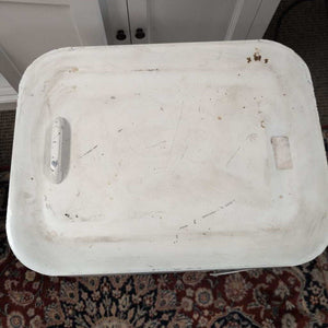 Vintage Flour Bin on Wheels 21x2316