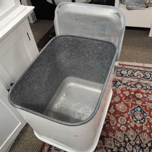 Vintage Flour Bin on Wheels 21x2316