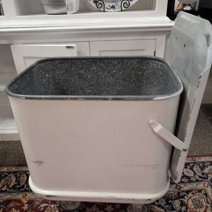 Vintage Flour Bin on Wheels 21x2316