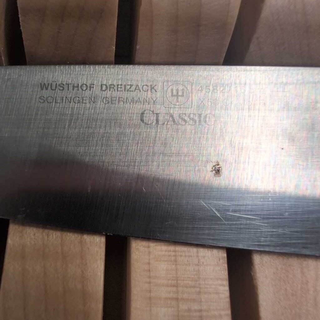 Wusthof Dreizack Chefs Knife 4562/16cm X50 Cr Mo 15 Trident Solingen