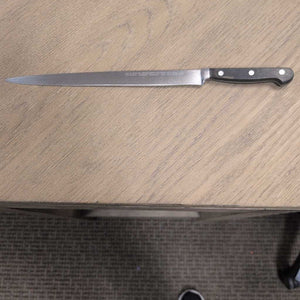 ED. WÜSTHOF DREIZACKWERK TRIDENT SOLINGEN GERMANY (Narrow Slicer-4520/26cm/10")