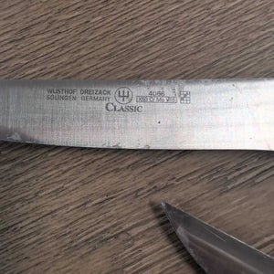 Wusthof Dreizack Classic 4068/12cm 4.5" Steak Knife Kitchen Solingen Germany-Pair