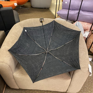 Bergdorf Goodman 111th Anniversary Compact Umbrella Neon Pink / Black