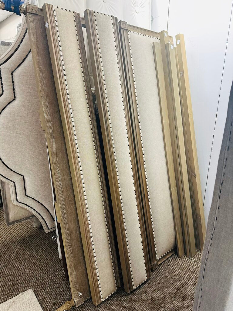 Restoration Hardware Maison Fabric Bed (please measure)