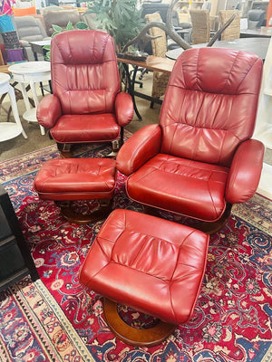 BenchMaster Nicholas Chair and Ottoman orig. $1499