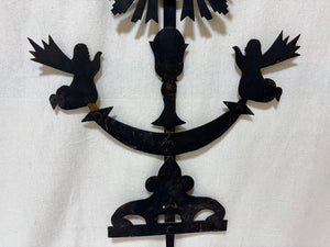 Chiapas Replica Rooftop Iron Cross Wall Decor