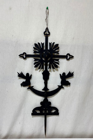 Chiapas Replica Rooftop Iron Cross Wall Decor