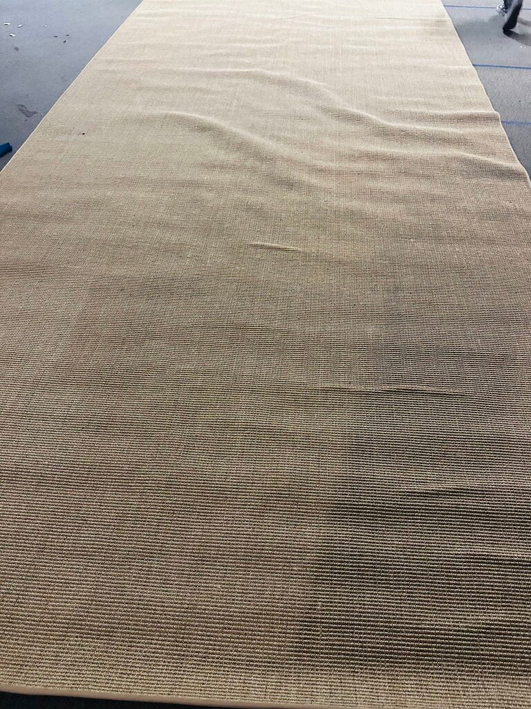 Sisal Rug 9'.5 x 22' (114x265) MSRP$2400