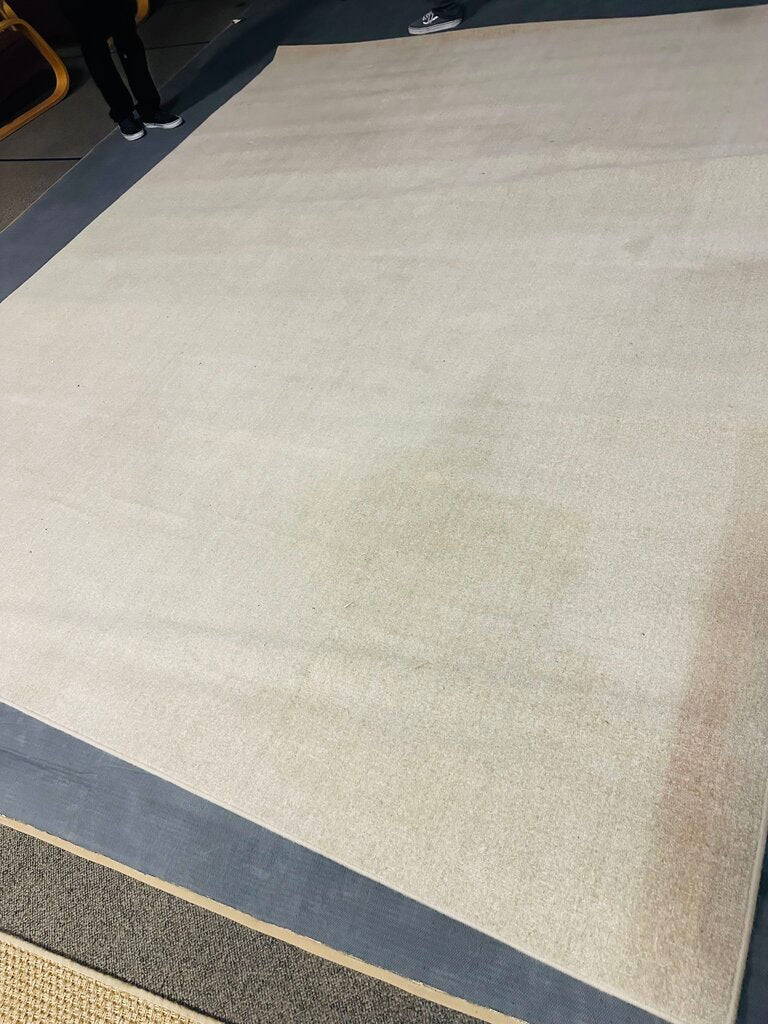 Wool Area Rug 10x12 (153x122 )