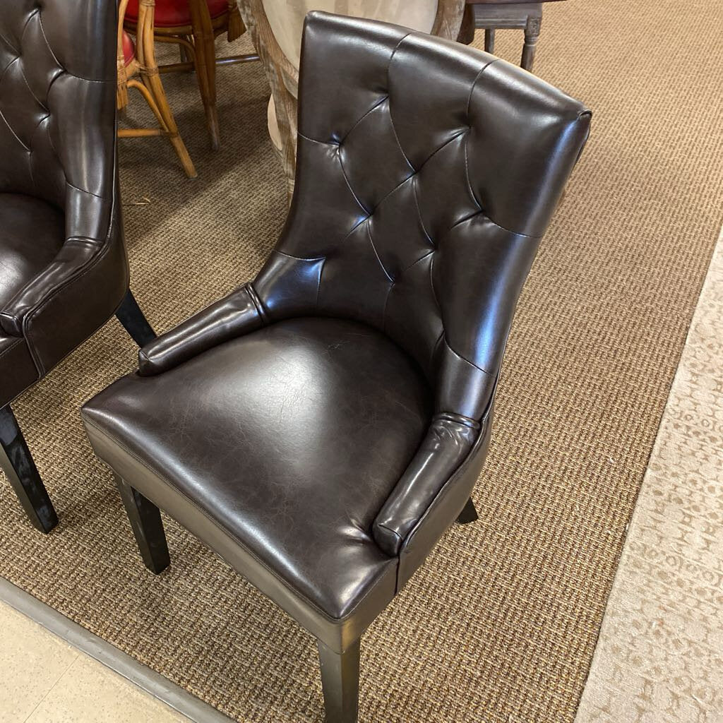 Tufted Diamond Stitching Dining Chair
