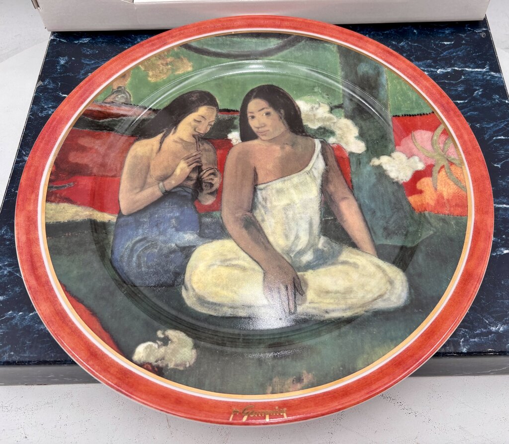 Artis Orbis Goebel Paul Gaugin "Arearea" LTD Plate #78/2000 in Box w/ Cert.